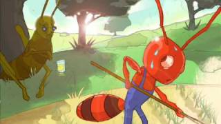 Aesops Fable The Ant and the Grasshopper [upl. by Shotton519]