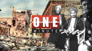 The Shortest War of All Time  AngloZanzibar War  One Minute History [upl. by Eeniffar]