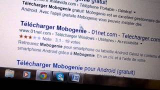 Comment installer mobogenie sur pc [upl. by Tomasine]