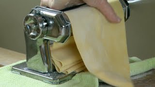 Angela Hartnetts Tagliatelle  Making the Pasta [upl. by Brandes]