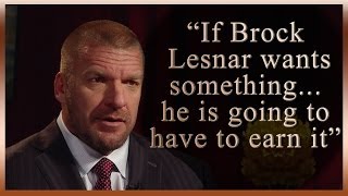 Triple H weighs in on the hunt for the WWE World Heavyweight Title and announces a Steel Cage Match [upl. by Tamer]