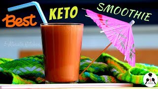 KETO CHOCOLATE SMOOTHIE  PERFECT LOW CARB BREAKFAST SMOOTHIE [upl. by Felike810]