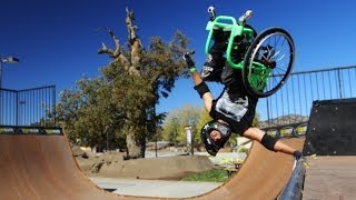 Wheelchair Freestyle  Wheelz  Gnarly [upl. by Nonohcle]