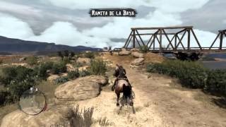 Red Dead Redemption  Entering Mexico  Jose Gonzales  Far Away [upl. by Acinna]