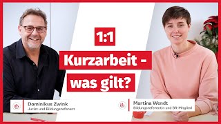 Kurzarbeit Die wichtigsten Fragen für Arbeitnehmer und den Betriebsrat [upl. by Sherar]