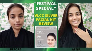 VLCC Silver Facial Kit Review  Step by Step facial at home [upl. by Prader]