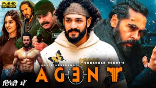 Agent Full Movie In Hindi Dubbed  Akhil Akkineni Mammootty Sakshi Vidya  HD Reviews amp Facts [upl. by Laurette]