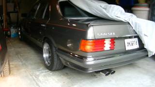 1984 W126 500SEL AMG Exhaust Sound [upl. by Eibot]