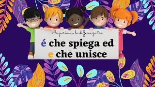 La quotequot che unisce e la quotèquot che spiega [upl. by Eatnahs410]