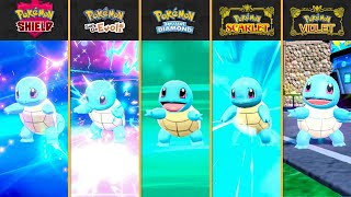 Evolution In Latest Pokémon Games Squirtle  WAIT 😱 Pokemon Scarlet Violet looks BETTER [upl. by Cima415]