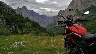 MotoTrip Picos de Europa Ep2  NC750x  Africa Twin  XJ6 Diversion [upl. by Dnana]