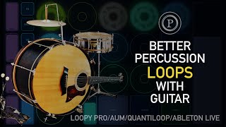 Improving My Percussion Loops Using Loopy Pro  AUM  Quantiloop  Ableton Live [upl. by Nylahs676]