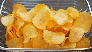 How to make Crispy French Fries  Crispy Delicious  Potato Chips  Potato Recipes [upl. by Paehpos]