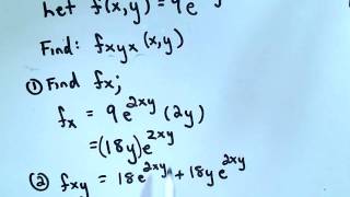 Calculus Higher Order Partial Derivatives [upl. by Irec]