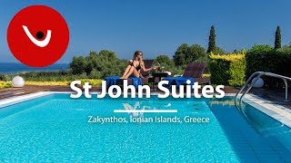 St John Suites to Rent in Zakynthos Greece  Unique Villas  uniquevillasgr [upl. by Anirehc]