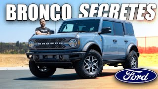 2024 Ford Bronco  Hidden Features amp Depth Tour BADLANDS [upl. by Lawler424]