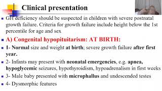 HYPOPITUITARISM GROTH HORMONE DEFICIENCY [upl. by Libbey804]