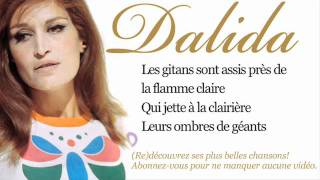 Dalida  Les gitans  Paroles Lyrics [upl. by Button]