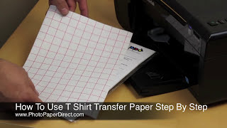 How To Use T Shirt Transfer Paper Step By Step [upl. by Coulson]