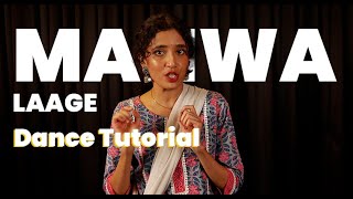 Manwa Laage Semi Classical Dance Tutorial  Easy Steps  Tanvi Karekar Choreography [upl. by Assiran578]