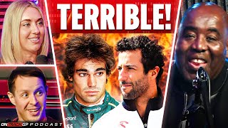 TERRIBLE Lance Stroll  Daniel Ricciardo OUT After Miami  On Track GP Podcast [upl. by Sybilla]