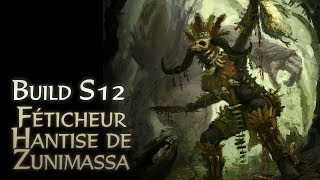 Diablo Build Féticheur La Hantise de Zunimassa Patch 261 amp Saison 12 [upl. by Rialcnis]