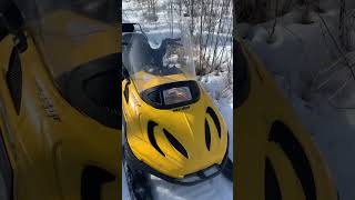 Ski Doo Skandic LT 440  Spring Trail Ride [upl. by Rame]