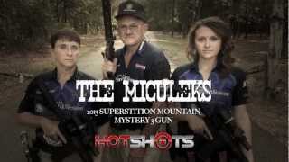 Jerry Miculek amp family at 2013 Superstition Mountain Mystery 3Gun [upl. by Aduhey]