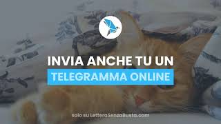 Telegramma da un ufficio postale Meglio online [upl. by Ativoj326]