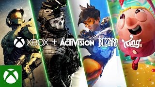 Activision Blizzard King Joins Xbox  Official Trailer [upl. by Sugar]