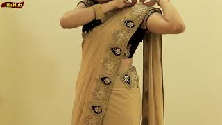 How To Wear Heavy Saree Perfectly  Party Sari Draping Idea To Look Slim amp Tall In Proper Pleats [upl. by Aciria]