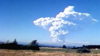 Archive video Mount St Helens eruption [upl. by Erihppas]