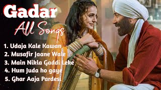 Gadar Movie Songs  Gadar Movie All Songs  Sunny Deol  Ameesha Patel  Evergreen songs [upl. by Ynaittirb933]