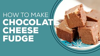 Blast from the Past Chocolate Cheese Fudge Recipe  Easy Dessert Recipes No Bake [upl. by Assirialc464]