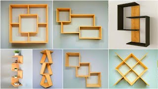 Amazing DIY Wooden Shelves Designs Home Wall Shelves Decoration Ideas DIY Home Woodworking Project [upl. by Nnagem]