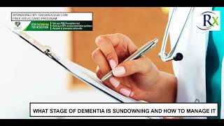 What Stage Of Dementia Is Sundowning And How To Manage It [upl. by Nessy]