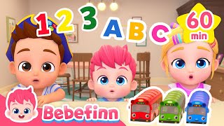 Learn Colors Emotions Numbers Alphabets and More with Bebefinn Family ㅣKids Song Compilation [upl. by Caralie]