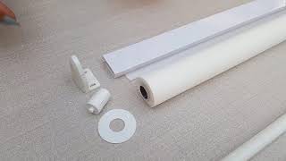 Mini Day Night Roller Blinds Fitting Instruction Home Decisions [upl. by Highams699]