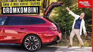 BMW i5 M60 xDrive Touring – drömkombin provkörd [upl. by Munmro310]