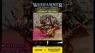 Unboxing Horus Lupercal Warmaster amp Primarch of the Sons of Horus  JOYTOY Warhammer Horus Heresy [upl. by Clareta]