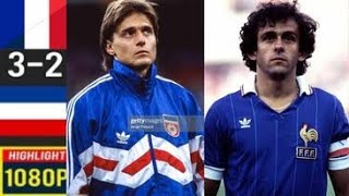 France 3 x 2 Yugoslavia Platini Safet Sušić ●1984 UEFA Euro Extended Goal amp Highlights HD 1080 [upl. by Aicercal]