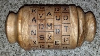 How To Make A Cryptex Puzzle Box  Woodturning [upl. by Laup686]