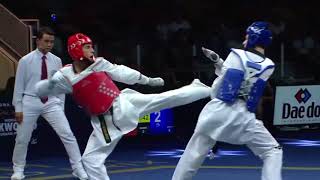 Final Campeonato Mundial de Taekwondo Roma 2018  México vs Rusia [upl. by Alvita]