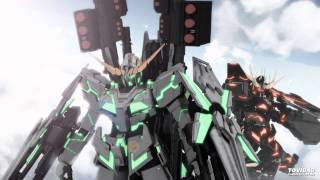 Gundam Unicorn OST 4  12 Sternengesang with Lyrics [upl. by Sirahs]