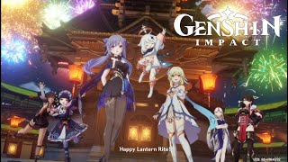 Happy Lantern Rite Day  Cutscene JP Voice Eng Sub  Genshin Impact 24 [upl. by Guibert633]