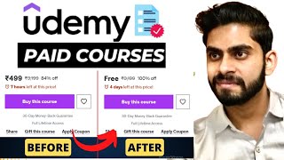 How to get PAID Udemy courses for FREE with CERTIFICATE  Free courses [upl. by Ainitsirk95]