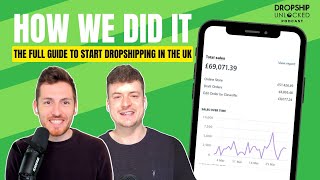 The FULL Guide To Start Dropshipping in the UK How We Did It Dropship Unlocked Podcast Ep 11 [upl. by Eigla]