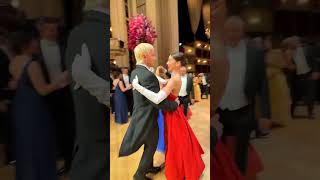 Waltzing at the Vienna Opera Ball🩰 ✨ baldesdebutantes2024 [upl. by Magas]