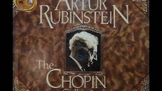 Arthur Rubinstein  Chopin Waltz In E Minor [upl. by Imefulo]