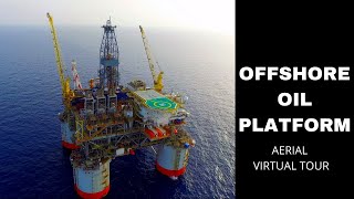 How America Get Its Oil Gulf of Mexico Offshore Oil Rig Drone Video Tour [upl. by Eihtur]